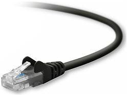Belkin Components Patch Cable - Rj-45 (m) - Rj-45 (m) - 1 Ft - Utp - ( Cat 5e ) - Black