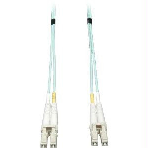 Tripp Lite 10gb Duplex Multimode 50-125 Om3 Lszh Fiber Patch Cable (lc-lc) - Aqua, 3m (10-f