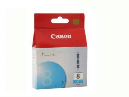 Canon Usa Cli-8 Cyan Ink Tank - For Canon Pixma Pro9000, Pro9000 Mark Ii, Ip6700d, Ip6600d