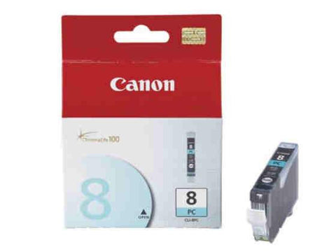Canon Usa Cli-8 Photo Cyan Ink Tank - 450 Pages - For Pro9000, Pro9000 Mark Ii, Ip6700d, I