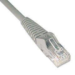 Tripp Lite Cat6 Gigabit Snagless Molded Patch Cable (rj45 M-m) - Gray, 50-ft.