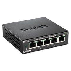 D-link Systems Unmanaged 10-100 5-port Switch, Metal Chassis