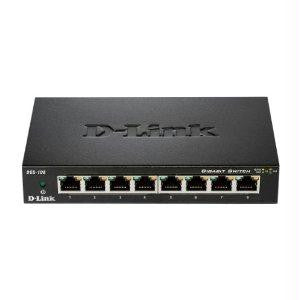 D-link Systems 8-port Gigabit Ethe Desktop Switch, Unmanaged, Metal Chassis, Qos, D-link Gr