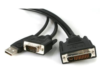 6ft M1 to VGA Projector Cable with USB