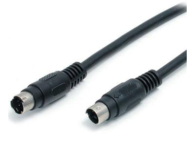 Startech This 24ft S-video Cable Features Two 4 Din Male (s-video) Connectors, Providing