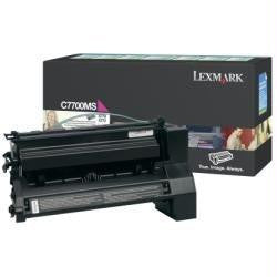 Lexmark Toner Cartridge - Magenta - 6000 Pages At 5% Coverage - For Lexmark C770n - C770