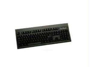 Keytronics Rohs Compliant, Large L Shape Enter Key, Ps2 Cable Keyboard In Black