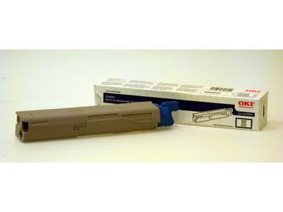 Okidata C3400nhc Black Toner Cartridge, 2,500 Pages - C3400n-c3530n Mfp, Min. & Req.orde