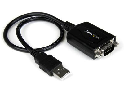 USB to RS-232 Adapter with Retention