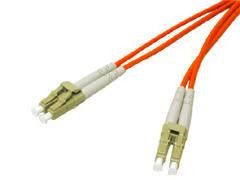 1m Multimode LC-LC Duplex Cable W- Clips