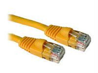 7 ft CAT5e Snagless Patch Cable Yellow