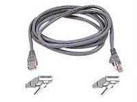 Belkin Components 7ft Cat6 Snagless Patch Cable, Utp, Gray Pvc Jacket, 23awg, 50 Micron, Gold Plat
