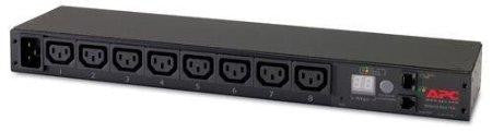 Apc By Schneider Electric Rack Pdu, Metered, 1u, 16a, 208-230v, (8) C13s