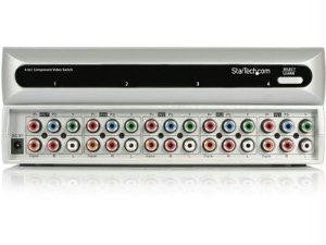 Startech Switch Between Four Distinct Component Video And Audio Source Signals On A Singl