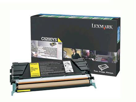 Lexmark Toner Cartridge - Yellow - 1,500 Pages - For C520n, C530dn