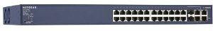 Netgear Prosafe 24 Plus 4 Port 10-100 Smart Switch With 24-ports Poe