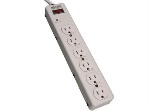 Tripp Lite Tripp Lite Surge Protector Strip 120v 6 Outlet Metal 6ft Cord 1340 Joule