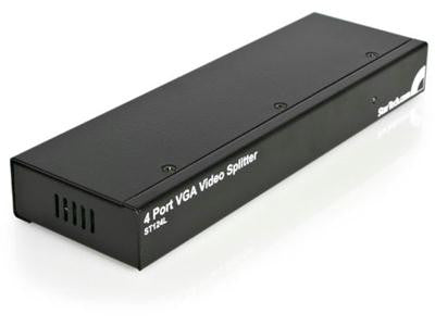 Startech Split A Single Vga Video Signal To 4 Monitors Or Projectors - Vga Video Splitter