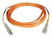 Tripp Lite Duplex Multimode 62.5-125 Fiber Patch Cable (lc-lc), 1m (3-ft.)