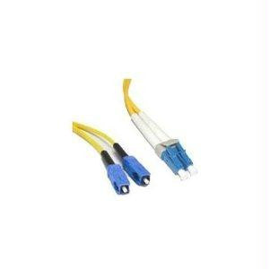 C2g C2g 2m Lc-sc 9-125 Os1 Duplex Singlemode Pvc Fiber Optic Cable - Yellow