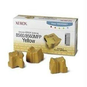 XEROX GENUINE XEROX SOLID INK YELLOW, PHASER 8560-8560MFP (3 STICKS) FOR PHASER 8560MF