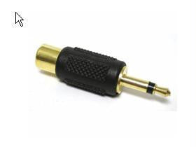 C2g Rca Jack To 3.5mm Mono Plug Audio Adapter
