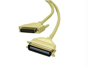 C2g 50ft Ieee-1284 Db25 Male To Centronics 36 Male Parallel Printer Cable
