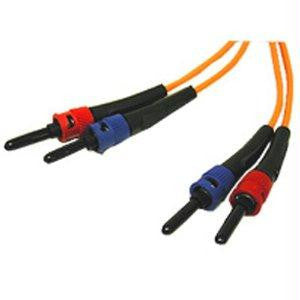 CABLES TO GO 10M ST-ST DUPLEX 62.5-125 MULTIMODE FIBER PATCH CABLE - ORANGE