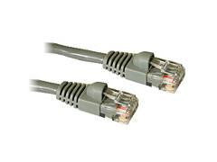 50ft CAT5e Snagless Patch Cable Grey