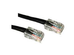 C2g C2g 5ft Cat5e Non-booted Crossover Unshielded (utp) Network Patch Cable - Black