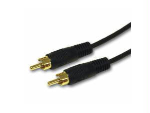 25ft Single Channel Mono RCA Audio Cable