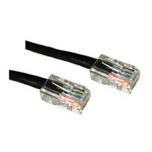 25ft CAt5e Crossover Patch Cable Black