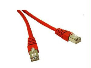 7ft CAT5e Shielded Patch Cable Red