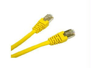 7ft CAT5e Shielded Patch Cable Yellow