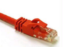 7ft CAT6 Snagless Crossover Cable Red