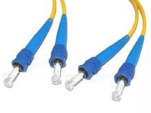 1m ST-ST Duplex Singlemode Fiber - 9