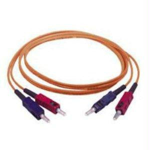 C2g C2g 5m Sc-sc 50-125 Om2 Duplex Multimode Pvc Fiber Optic Cable - Orange