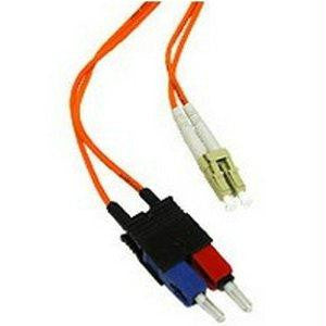 C2g C2g 10m Lc-sc 50-125 Om2 Duplex Multimode Pvc Fiber Optic Cable - Orange