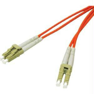 C2g C2g 10m Lc-lc 50-125 Om2 Duplex Multimode Pvc Fiber Optic Cable - Orange
