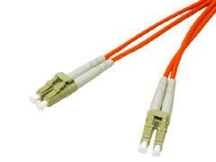 C2g C2g 12m Lc-lc 50-125 Om2 Duplex Multimode Pvc Fiber Optic Cable - Orange