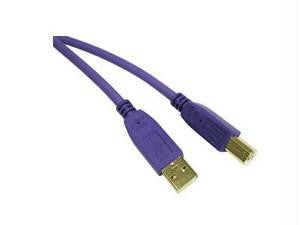 2m USB 2.0 A-B Cable Purple