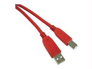 C2g 2m Usb 2.0 A-b Cable - Red