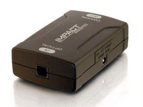 Toslink to Coax Digital Audio Converter