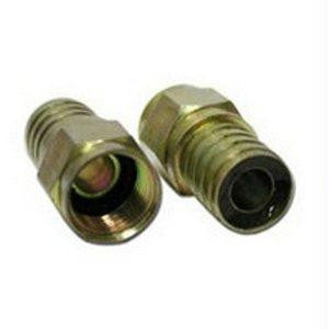 C2g Hex Crimp F-type Connector For Rg6 20pk