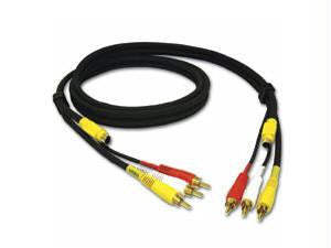 6ft 4-in-1 RCA-S-Video Cable Black