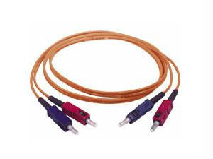 C2g C2g 1m Sc-sc 62.5-125 Om1 Duplex Multimode Pvc Fiber Optic Cable - Orange