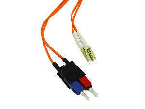 C2g 5m Lc-sc Duplex 50-125 Multimode Fiber Patch Cable - Orange