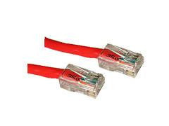 1ft CAT5e Assembled Patch Cable Red