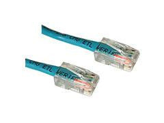 C2g C2g 14ft Cat5e Non-booted Crossover Unshielded (utp) Network Patch Cable - Blue