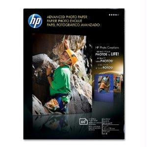 Hewlett Packard Hp Advanced Gloss Photo Paper 5 X 7 Contains 60 Sheets Of Hp Advanced Glossy Pho